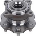 Autoround 541003 Rear Wheel Bearing and Hub Assembly Compatible with Nissan Armada 2005-2008, Pathfinder 2005-2012, 6 Lugs