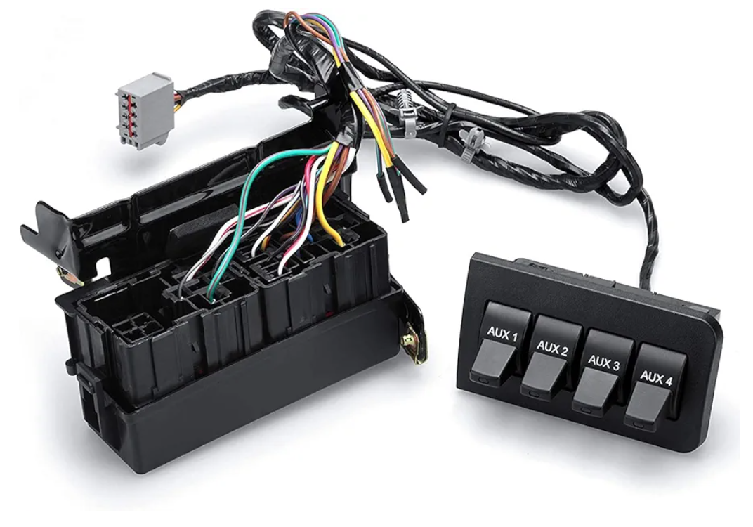 GEATaa
Gelunxin in-Dash Auxiliary Upfitter Switch Panel Kit Compatible with 2011-2016 Ford F250 F350 F450 F550 F650 F750 Super Duty Replaces# AL3Z-13D730-AA BC3Z14A303B