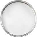 Tablecraft Fine Mesh Sieve Strainer, 12-Inch Round Ultra-Fine Stainless Steel Flour Filtering, Comfortable Handle, Baking, Food Prep and Cooking Tool for Foodservice, Restaurant and Home Use, 2" Deep