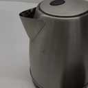 Chefman Stainless Steel Electric Kettle w/ 360 Swivel Base, Auto Shut Off & Boil Dry Protection, BPA-Free Interior and Cool-Touch Handle, 7+ Cup Capacity, 1.7 Liter, 1500W