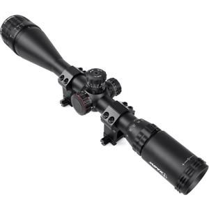 LT 4-16X50 / 6-24X50 Hunting Rifle Scope R/G/B Illuminated Riflescope, Adjustable Objective