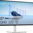 Dell 27 Plus QHD Monitor - S2725DSM - 27-inch QHD (2560x1440) 144Hz 1ms Display, 2 x 3W Speakers, HDMI/DisplayPort 1.4 Connectivity, Height/Tilt/Pivot/Swivel Adjustability, AMD FreeSync - Ash White