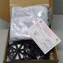 Zoratoo 2PC Cat Window Perch Cordless Foldable Cat Hammock Bed for Window with Metal Frame and Reversible Cover, Large Suction Cups Window Resting Seat for Indoor Cats (Cat Bed, L-2PC)