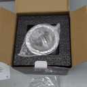 Magnetic Dryer Vent Connector Kit with 2.6ft Hose, 4 Inch ABS Snap-On Quick Connect for Tight Spaces, Airtight Seal Dryer Exhaust Venting Hookup Adapter for Laundry Room, SDV180