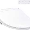 TOTO® WASHLET® KS6 Electronic Bidet Toilet Seat with Instantaneous Water Heating, PREMIST and EWATER+ Wand Cleaning, Elongated, Cotton White - SW3946#01