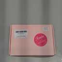 REECHO Curly Hair Extensions, 4PCS 16 inch Clip in Hair Extensions Lace Weft Short Curly Hair Extensions Clip Ins Invisible Natural Hairpieces for Women, Light Brown