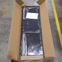 WLIVE Dresser for Bedroom with 5 Drawers,Fabric Dresser TV Stand with Charging Station, Chest of Drawer with Open Shelves for 45 inch TV,for Living Room,Entryway, Charcoal Black Wood Grain Print (11.7"D x 39.6"W x 30.6"H (5 Drawers))