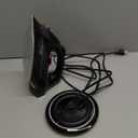 Cordless Iron for Clothes, 1500W Steam Iron with Non-Stick Ceramic Soleplate, Auto Shut Off, Self-Clean, Burst of Steam, Anti-calc, 3 Temperature Settings, 11.84oz Water Tank, Black