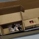 TONIAL Curtain Rods 32 to 58 Inch(2.6 to 4.8ft), Telescoping Splicing 3/4 Single Rods for Windows Decorative Drapery Rod with Acrylic Diamond Finial, Black