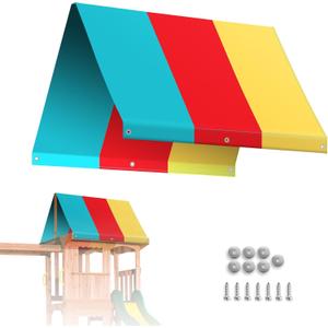 BenefitUSA (52" X 94") Replacement Canopy Cover for Backyard Wood Playset Swing Set