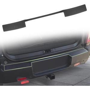 Rear Bumper Protector for Ford Bronco Sport 2021-2024, TPE Trunk Back Bumper Guard Protector Tailgate Pad Mat for 2021 2022 2023 2024 Accessories Trim Cover Scratch Resistant Trunk Door Entry Guards