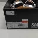 SM NEW YORK SANDALS SIZE 5, SILVER, JSIENNA