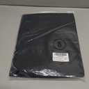 Valiamcep Women's Mini Dress V Neck Ruffle Long Sleeve Ribbed Slim Fitted Bodycon Pencil Dresses (Black, S)