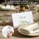 2 x MaxGear Printable Place Cards, 160Pcs Blank Name Cards for Table Setting, 2" x 3.5" Tent Card for Laser/Inkjet Printers, Seating & Place Setting Card for Events