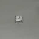 uxcell 2pcs Toilet Button Pusher, Toilet Tank Button, Crystal Toilet Flush Button Helper Pusher for Women Long Nail Black