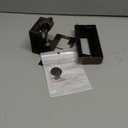 Anti Theft Ring Doorbell Mount: Metal Ring Apartment Door Mount Blink Doorbell Camera Holder No Drill - Renter Friendly Ring Doorbell Mount No Damage (Frosted Bistre)