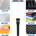 Jhua 3-in-1 Foam Cutter Hot Wire Knife Foam Cutter Tool Set Styrofoam Cutter Foam Board Cutter Electric Styrofoam Cutting Tool with 3 Cutting Machine Pen for Styrofoam Foam Cutting Arts Handcraft DIY