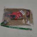 NERF Elite Disrupter Blaster - 6-Dart Rotating Drum, Slam Fire, Translucent Red 