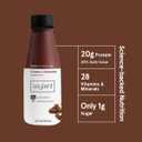 Soylent Creamy Chocolate Meal Replacement Shake, Ready-to-Drink Plant Based Protein Drink, Contains 20g Complete Vegan Protein and 1g Sugar, 14oz, 12 Pack (EXP 06/14/27)