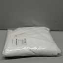 RYB HOME Semi Sheer Curtains 102 inches Long, White Light Filtering Half Privacy Window Curtains & Drapes for Bedroom Living Room, White, W 52 x L 102 inches, 2 Panels Set