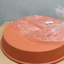 2 Pack of 18 19 inch Plant Saucer Tray (16.5 inch Base), 2.7" Depth, Heavy Duty Plastic Saucer 19" Round, Plant Tray for Pots, Flower Plant Saucers for Indoors (19 inch, Terracotta)