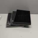 Rocutus Jewelry Trays,3 Pack Stackable Velvet Jewelry Organizer Tray Drawer Jewelry Storage Tray,Divided Ring Organizer Tray for Earrings, Necklaces, Bracelets,13.8"x9.5"x1.2" (Black)