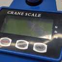 RoMech 660lb Digital Hanging Scale with Cast Aluminum Case, Handheld 300Kg Mini Crane Scale with Hooks for Farm Hunting Fishing Outdoor (Blue)