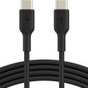 Belkin BoostCharge USB-C to USB-C Cable (1M/3.3ft) for iPhone 16, iPhone 16 Pro, Samsung Galaxy S25, S24, Pixel 9 & 8, iPad Pro, Nintendo Switch 2, Carplay & More  Black