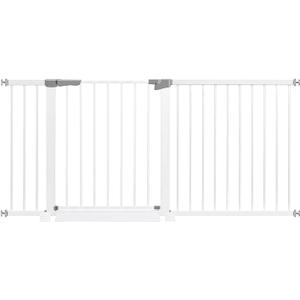 65.5"-68.5" Extra Long Baby Gate for Stairs, Auto Close Safety pet Gates, Extra Tall and Wide Child Gate, Durability Dog Gates for The House, Doorways. Pressure Baby Gate for Dogs Indoor.