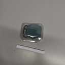 Upgrade Lock] Case for Anker Soundcore P30i, VAEKNVG Shock-Absorbing Protective Armor Cover for Anker Soundcore P30i Accessories, TPU Hard Shell with Carabiner (Clear Blue)