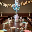 Aluminum Foil Balloon Weights for Parties (24 pcs) - 0.31lb (140g) Each - Premium Balloon Anchors for Birthday, Wedding, Dinner, Indoor & Outdoor Decorations(Lridescent 24pcs)