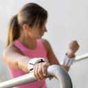 Fitfiu Fitness Kit of 2 Weights Bracelets of 1.10 lbs Each of Acer in Soft White Silicone to Add Resistance on Wrists and Ankles, for pilates classes