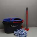 O-Cedar RinseClean Spin Mop & Bucket System | Clean with Clean Water | Removes 99% of Bacteria