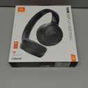 JBL Tune 520BT - Wireless On-Ear Headphones, Up to 57H Battery Life and Speed Charge, Lightweight, Comfortable and Foldable Design, Hands-Free Calls with Voice Aware (Black)