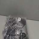 WULFUL Mens Slim Fit Suit One Button 3-Piece Blazer Dress Business Wedding Party Jacket Vest & Pant (Light Grey), Size: 3XL