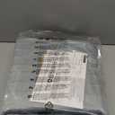 Toozey Large Heated Pet Mat 35x24 in - Waterproof, Chew Resistant, 6 Temp Settings with Timer, Indoor Use for Dogs and Cats (Grey)