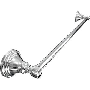 Towel Bar 24inch, Stainless Steel Bathroom Towel Rack Wall Mounted, Heavy Duty Towel Rod, Towel Holders for Bathroom, Kitchen (Chrome)