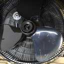 BLACK+DECKER 16 Inches Stand Fan with Pedestal Base, Height Adjustable Pedestal Fan with Remote and Touch Control Panel, Free Standing Fan with 90-Degree Oscillating and 3-Speed Settings, Black