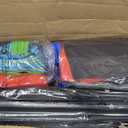 Zdgao 14 ft/20 ft 4-Way Volleyball and Badminton Combo Net with Soft Volleyball, Rubber Hammer and Carry Bag, Adjustable Height Four Square Volleyball Game Set for Backyard and Beach