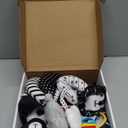 Joyreal High Contrast Baby Toys for Newborn, Black and White Baby Sensory Toys with Car Seat Toys,Infant Toys with Black White Cards Book, Montessori Toys for Baby Gifts