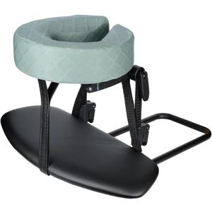 Massage Headrest for Bed,Adjustable Face Down Pillow After Eye Surgery Vitrectomy,Massage Head Rest for Bed At Home Mattress,Portable Massage Pillow Face Cradle with Armrests