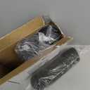 SIUQ 150 Pack Coffee Cup lids, Disposable Plastic Cup Lids for 10, 12, 16, 20, 24 oz Paper Cups, Hot/Cold Drinking Cup Lids, 3.54 Inches/90 mm Diameter - Black