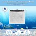 10 Pack Medium Aquarium Filter Cartridges for Filter Size 10 & E Internal Power Filter Size 20