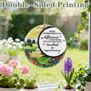 2 x Retirement Gift - Retirement Gifts for Women, Men - Retired Ornament - Retired Gifts for Coworker, Boss, Employee, Teacher, Nurse - Ceramic Christmas Ornament Keepsake - Christmas Tree Ornaments - D