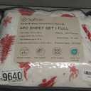 Softan Christmas Fleece Sheets Full Size, Flannel Like Soft, Fuzzy Warm Plush Sheets, Velvet Polar Microfleece Bedding for Winter, Deer Print Red