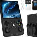 Retro Gaming Console with 4000mAh Battery 4.0IPS Screen, Black