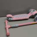 Kids Scooter for Ages 1-12 Years, 3 Wheels Toddler Scooter for Children Age 1-3/3-5/5-8/8-12 Boys and Girls with Adjustable Heights and LED Wheels (Pink)