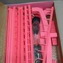 Adjustable Braiding Rack with 160 Pegs, 2-sided Braid Rack for Braiders, Movable Hair Racks with Wheels, Hair Extension Holder for Braiders and Hairstylists