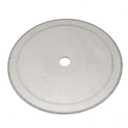 JINGLING 10" inch Diamond Lapidary Saw Blade Thin Notched Rim 1.2mm Trim Stone