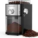 Rounexes Burr Coffee Grinder Electric, Coffee Beans Grinder for Home Use, Burr Mill Grinder with 17 Precision Settings– for Espresso, Pour Over & Cold Brew